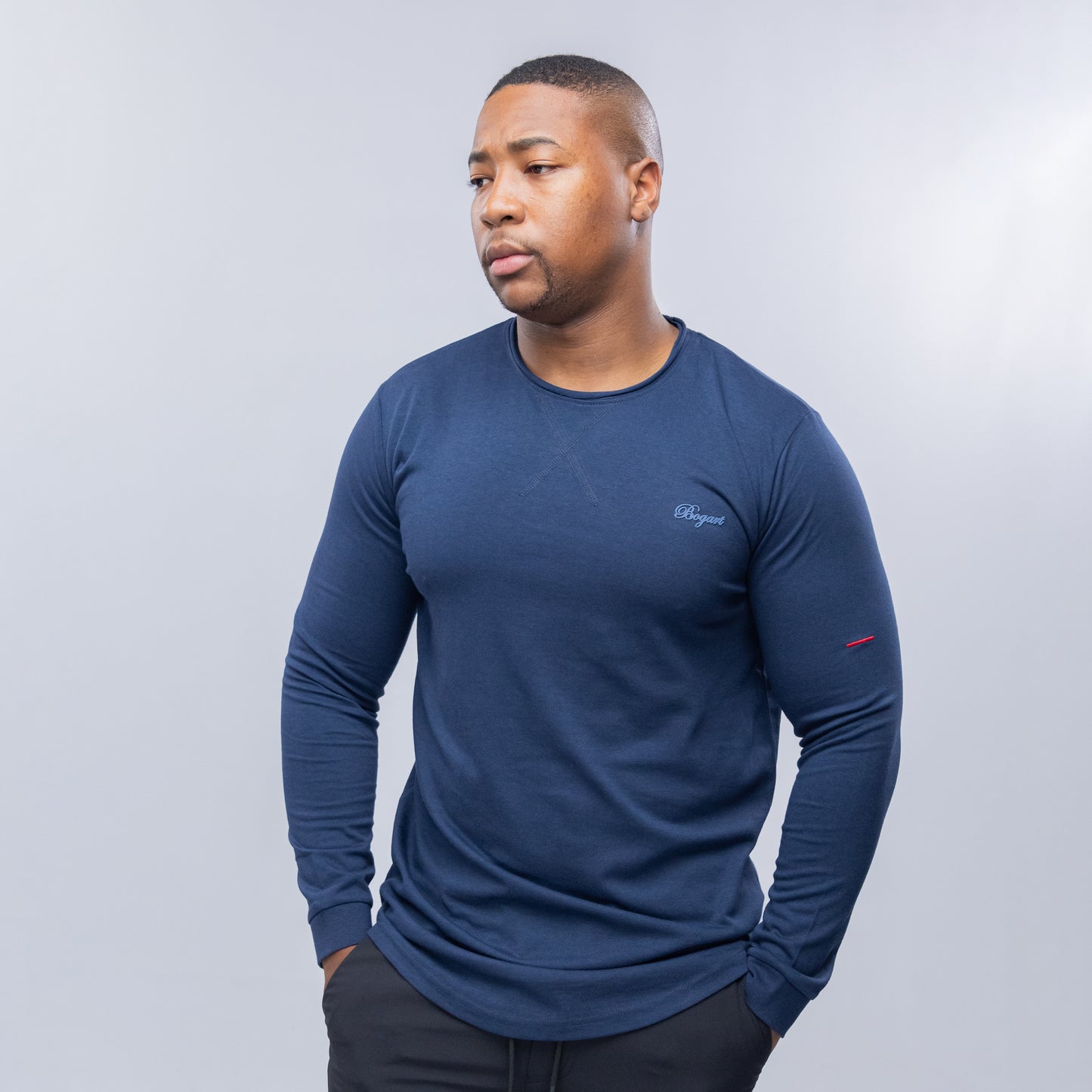 Bogart Tonal Script Long Sleeve