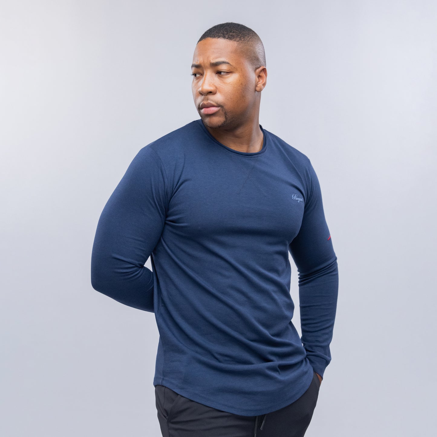 Bogart Tonal Script Long Sleeve