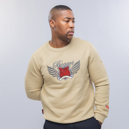 Bogart Winged Crest Sweater