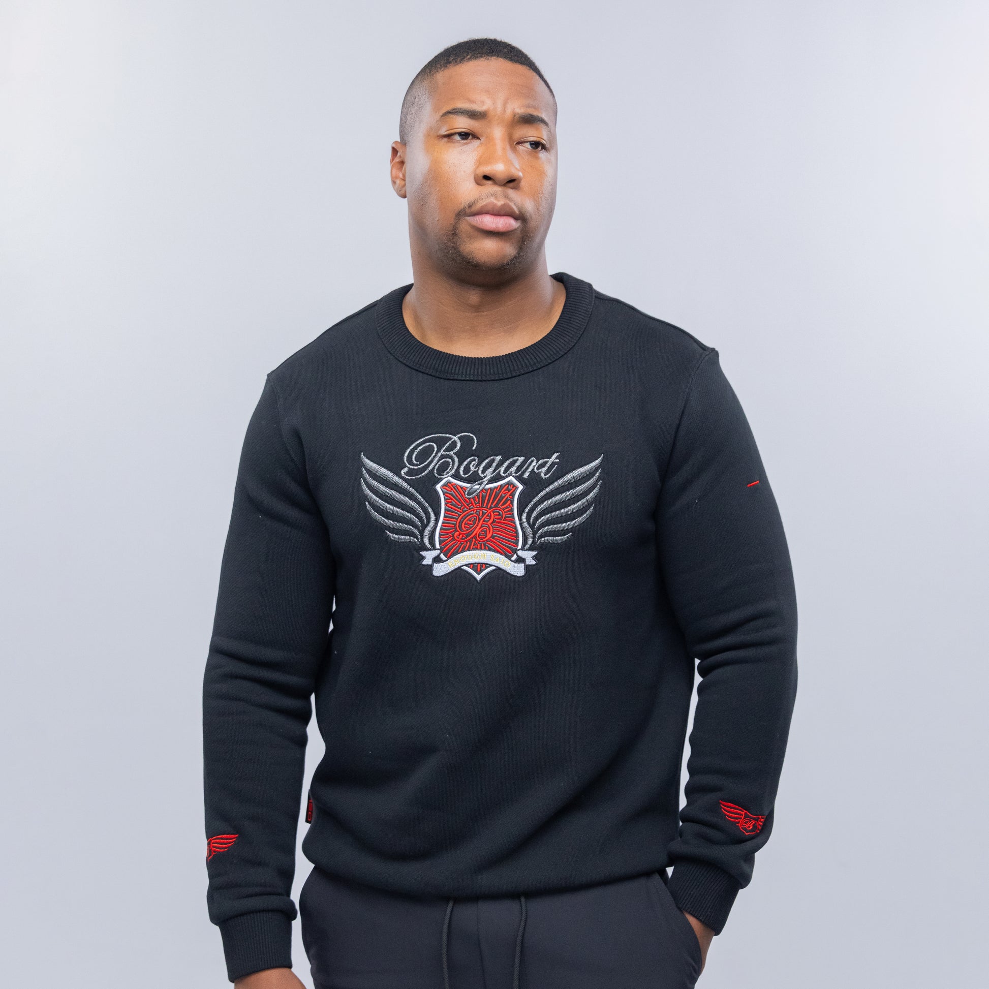 Bogart Winged Crest Sweater