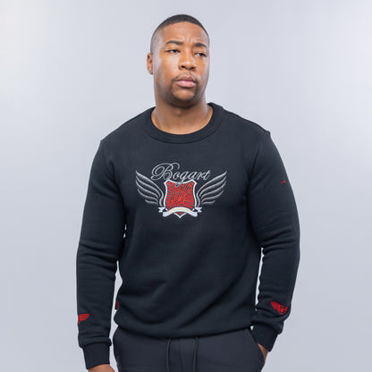 Bogart Winged Crest Sweater