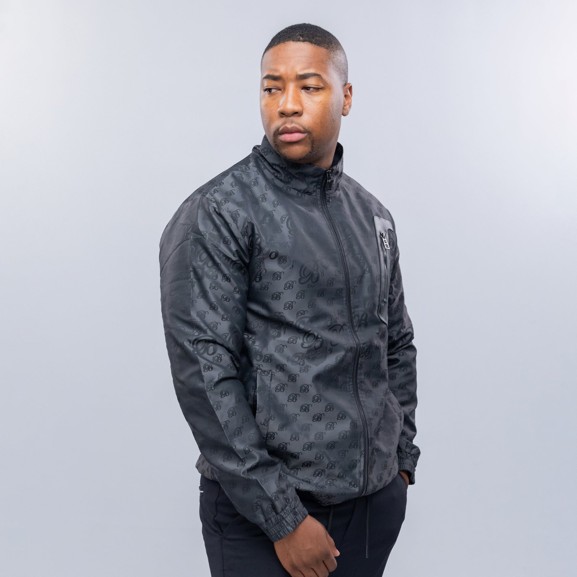 Bogart B Monogram Windbreaker