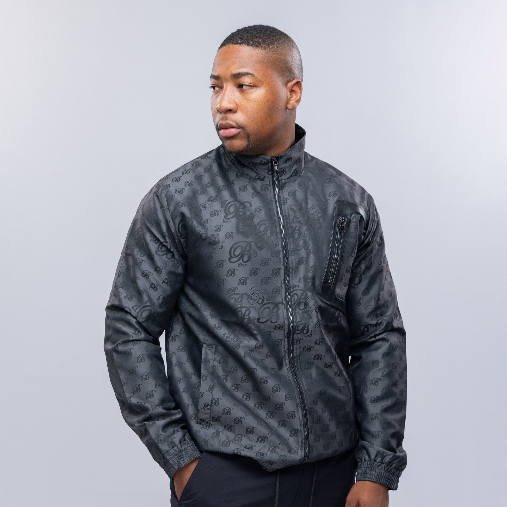 Bogart B Monogram Windbreaker