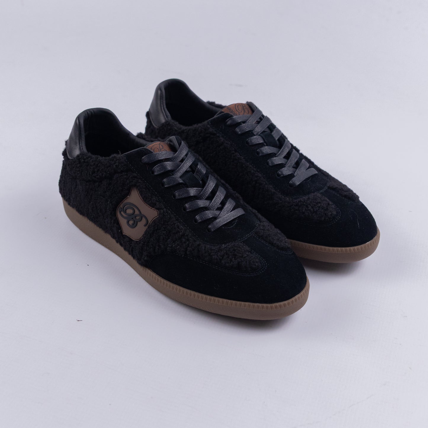 Bogart Sherpa Monogram Sneakers