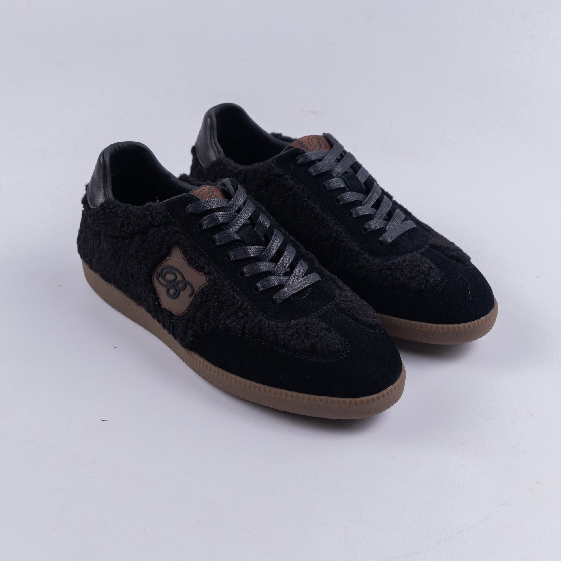 Bogart Sherpa Monogram Sneakers