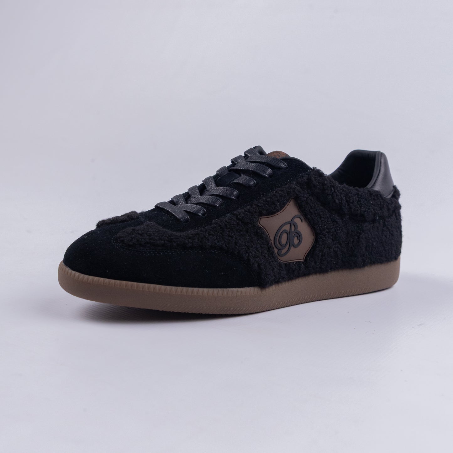 Bogart Sherpa Monogram Sneakers
