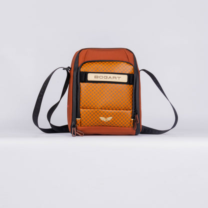 Bogart Ember Checker Crossbody Bag