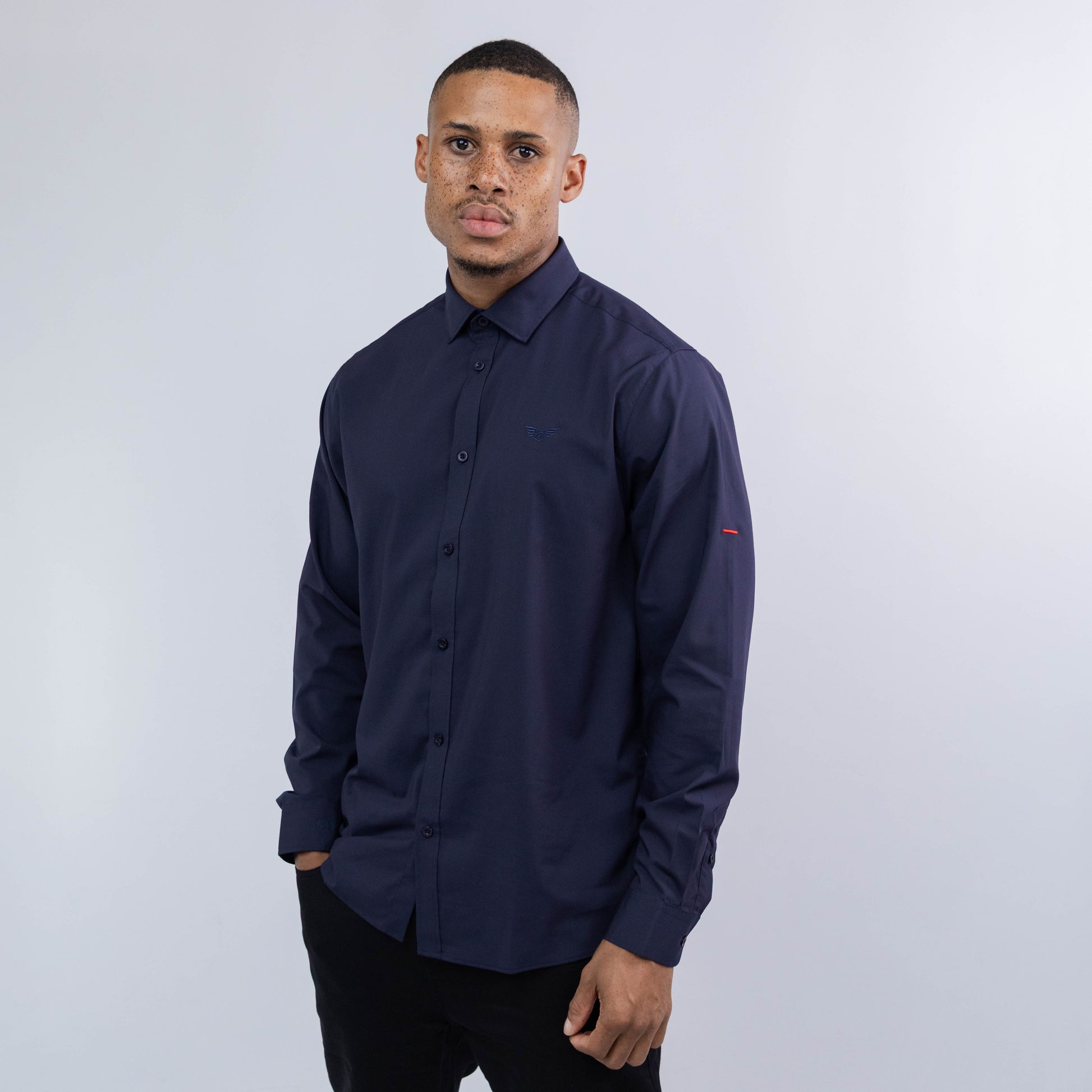 Bogart Wings Crest Dress Shirt