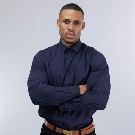 Bogart Wings Crest Dress Shirt