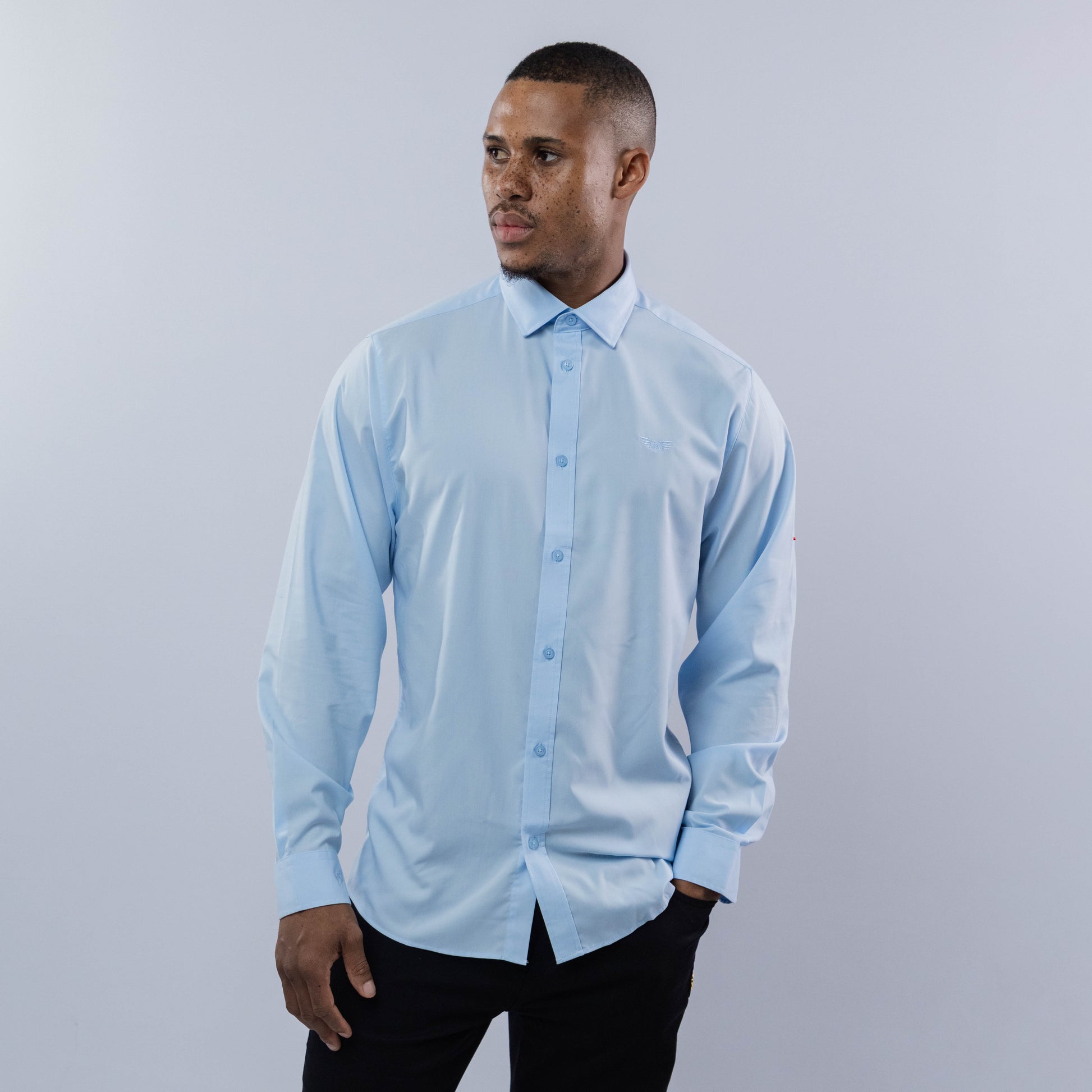 Bogart Wings Crest Dress Shirt