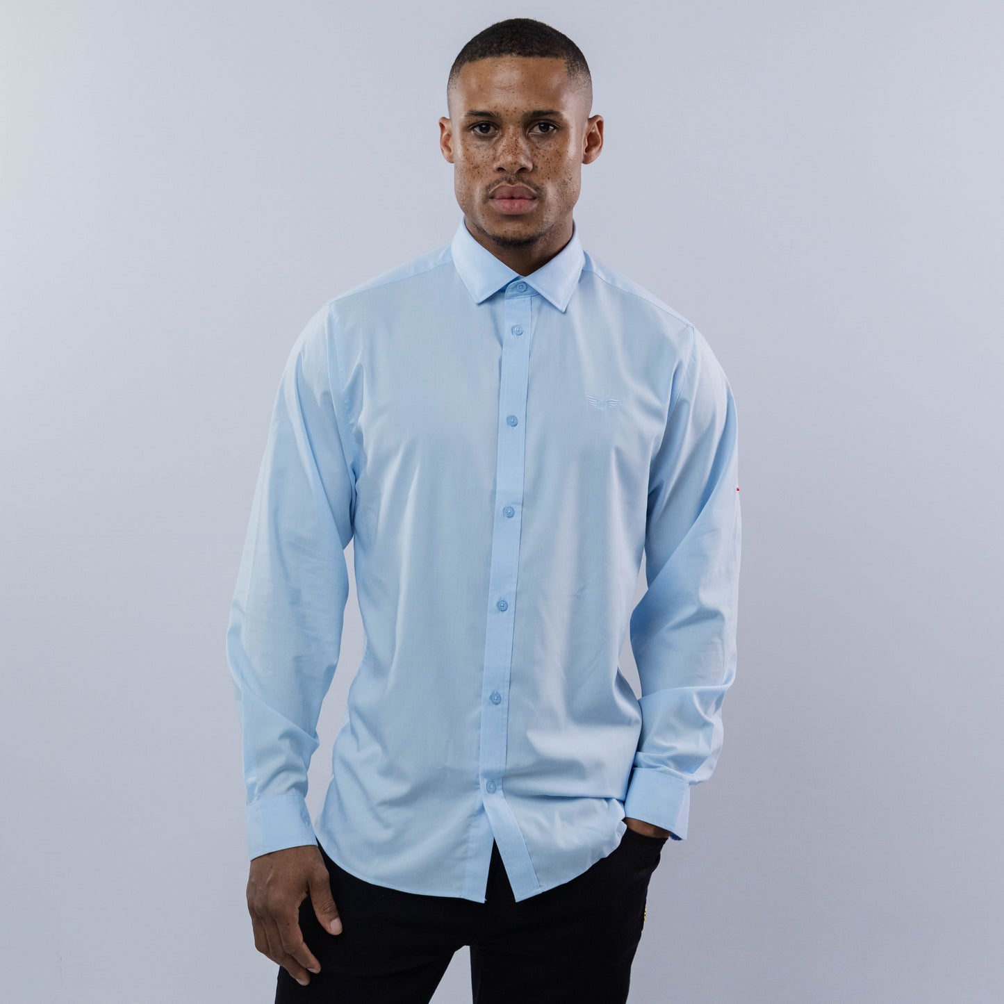 Bogart Wings Crest Dress Shirt