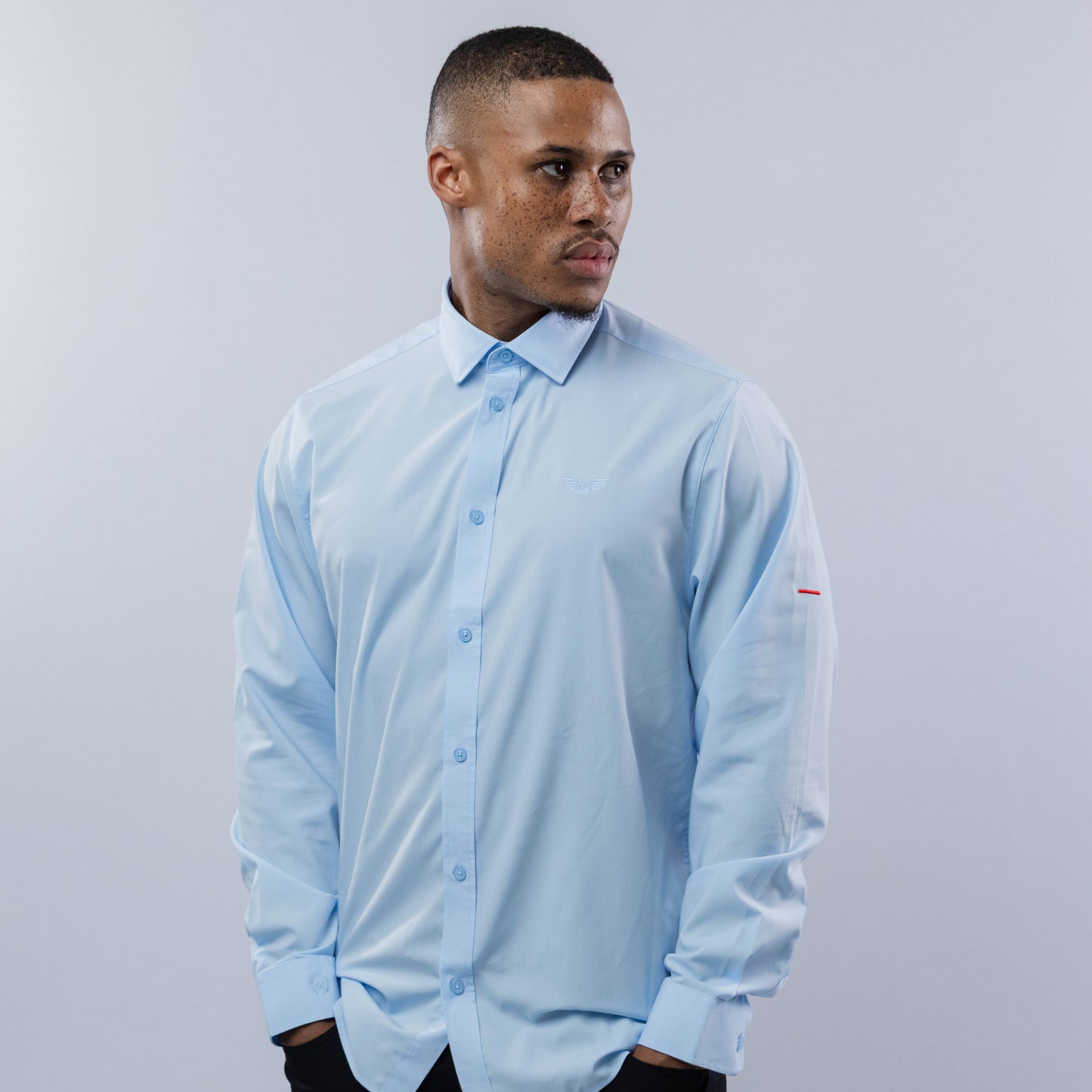 Bogart Wings Crest Dress Shirt