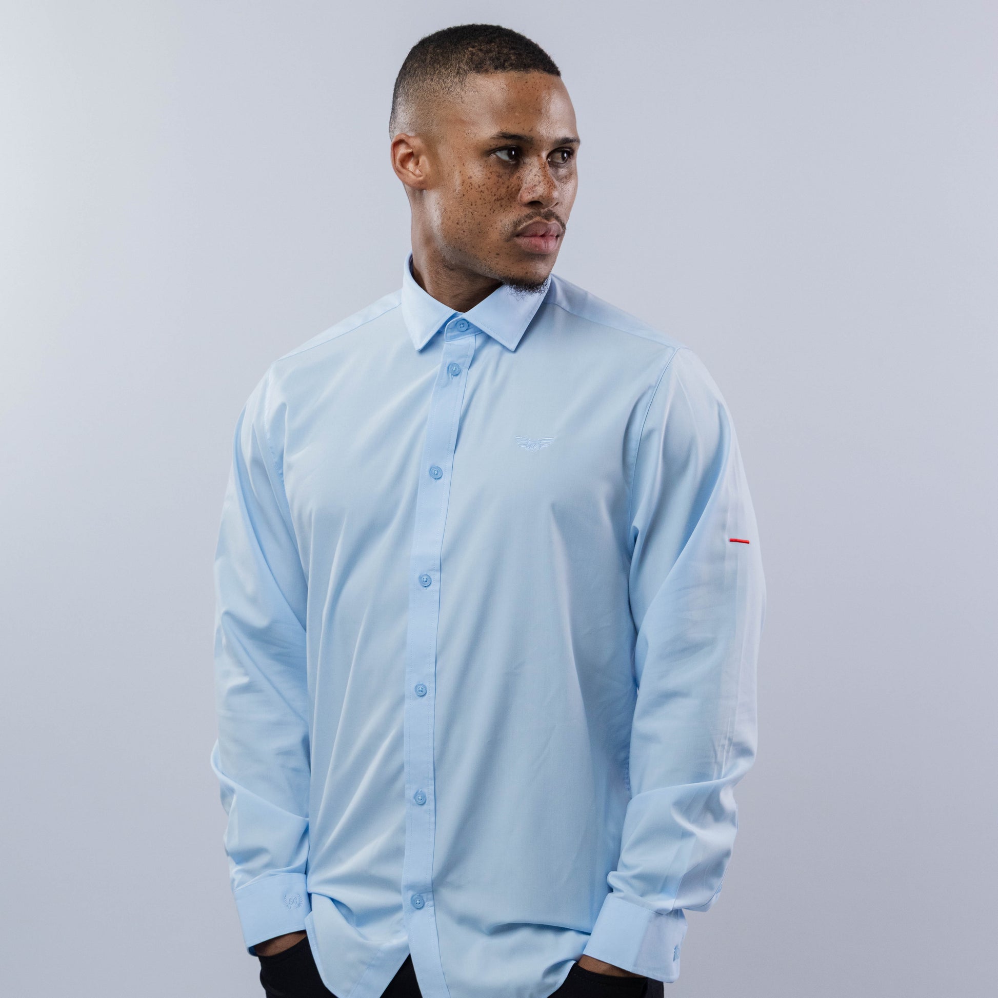 Bogart Wings Crest Dress Shirt
