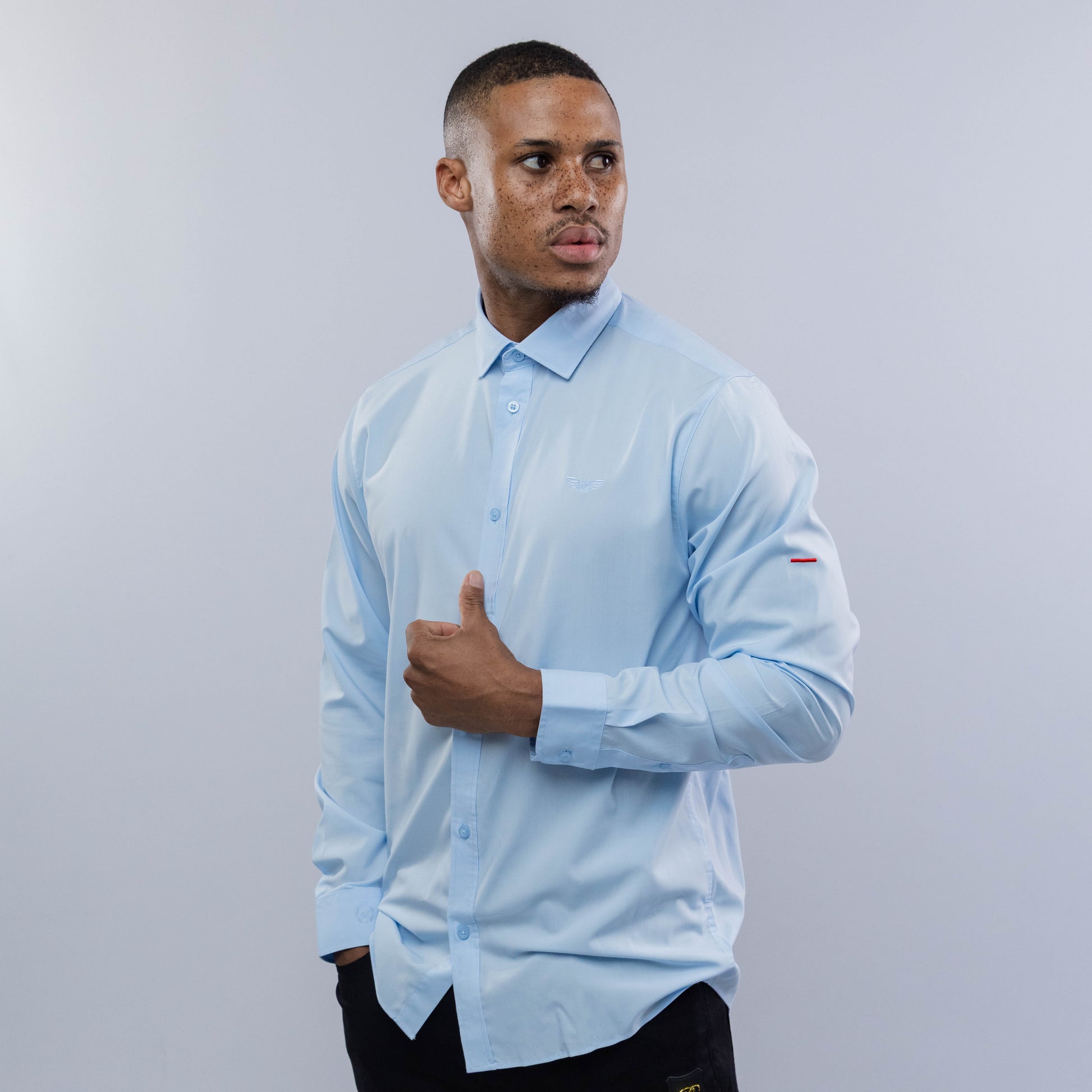 Bogart Wings Crest Dress Shirt
