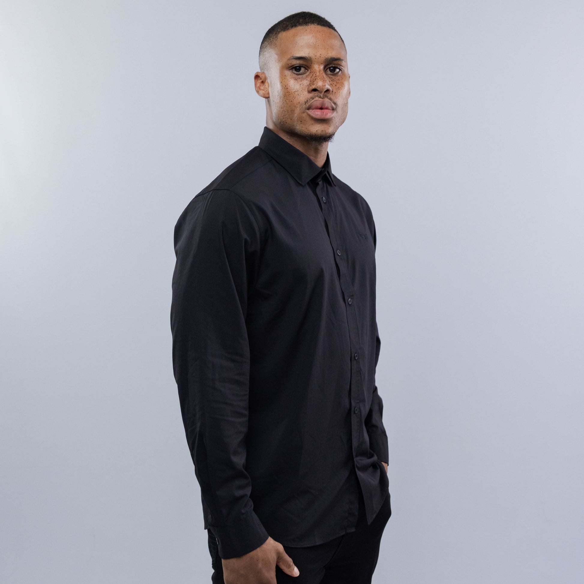Bogart Wings Crest Dress Shirt