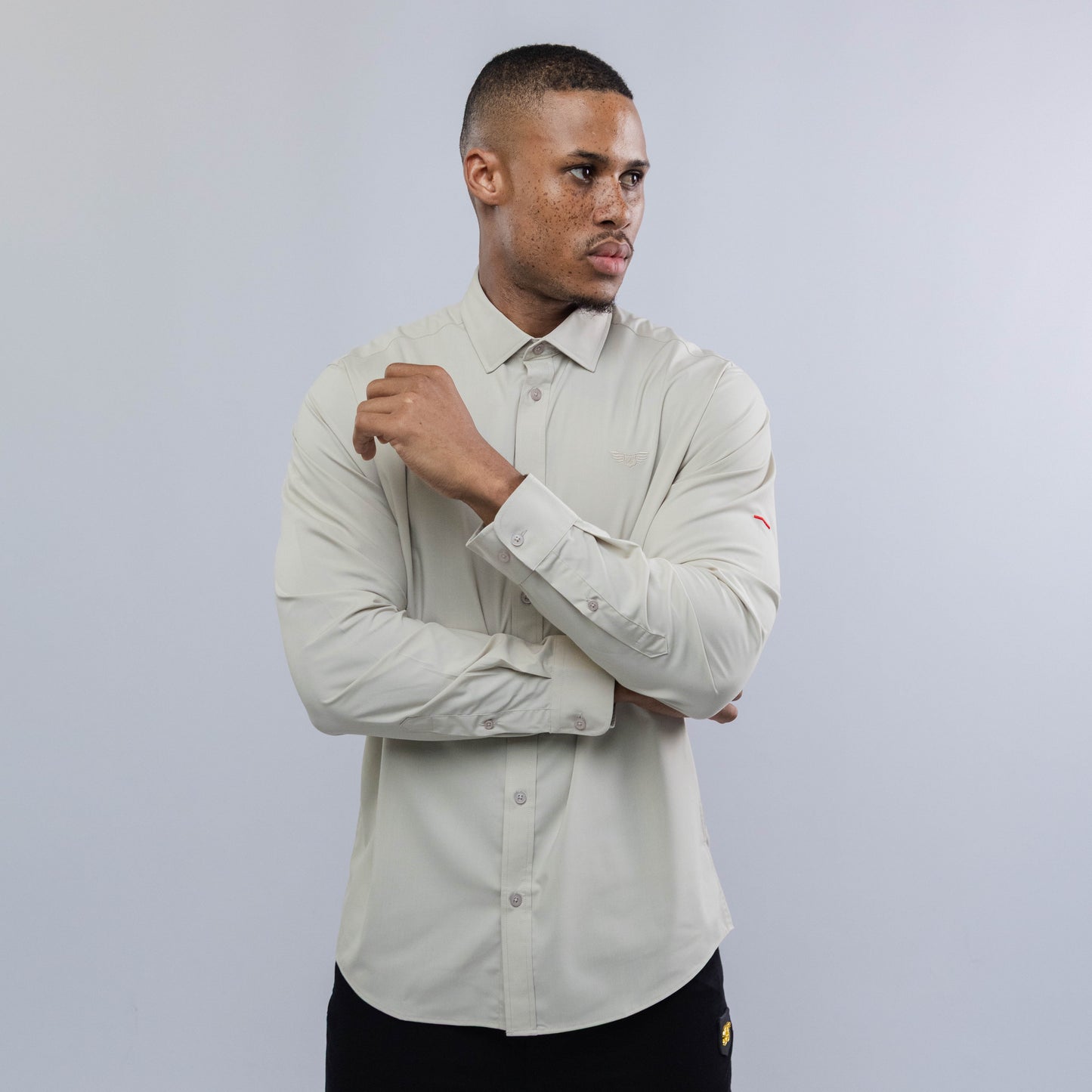 Bogart Wings Crest Dress Shirt