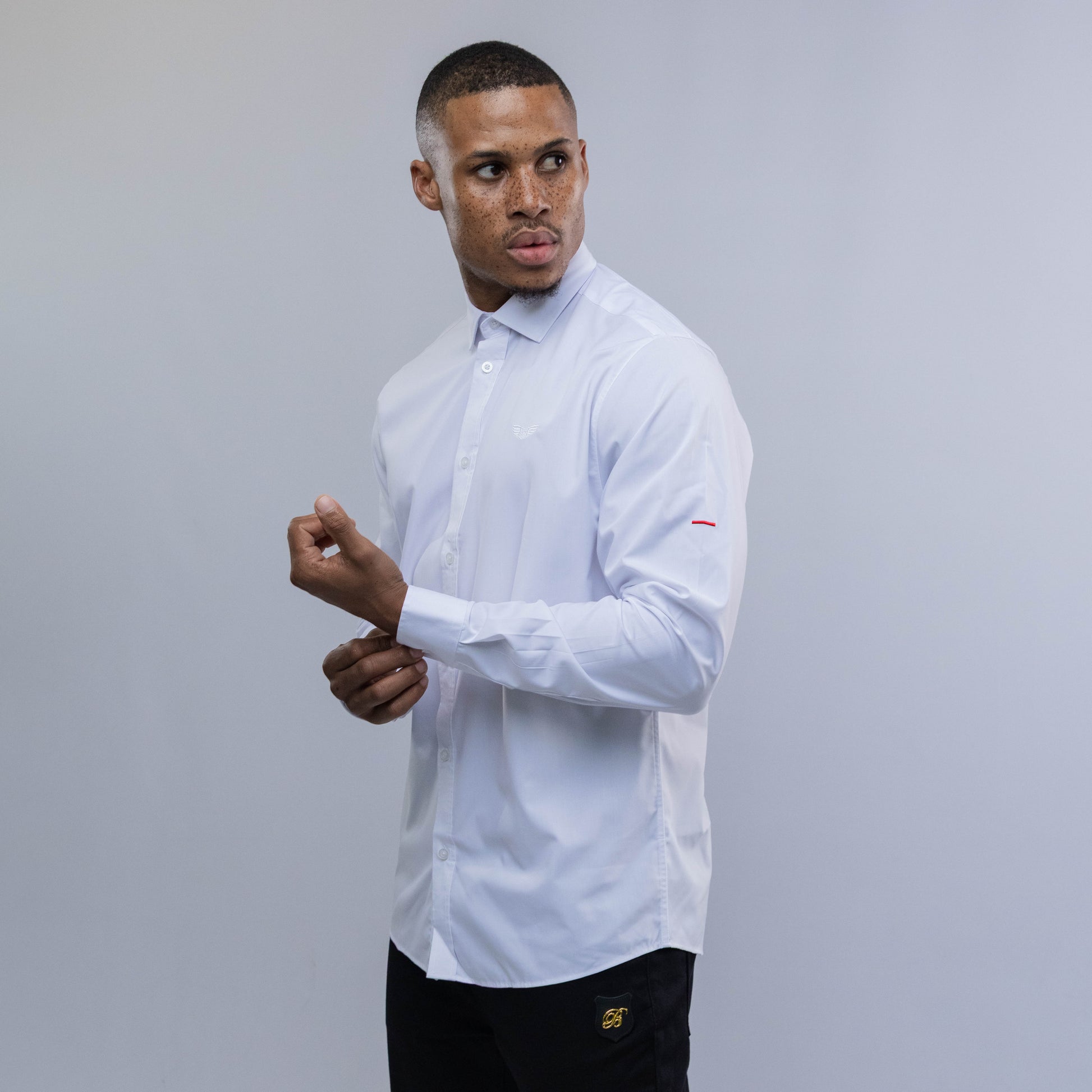 Bogart Wings Crest Dress Shirt