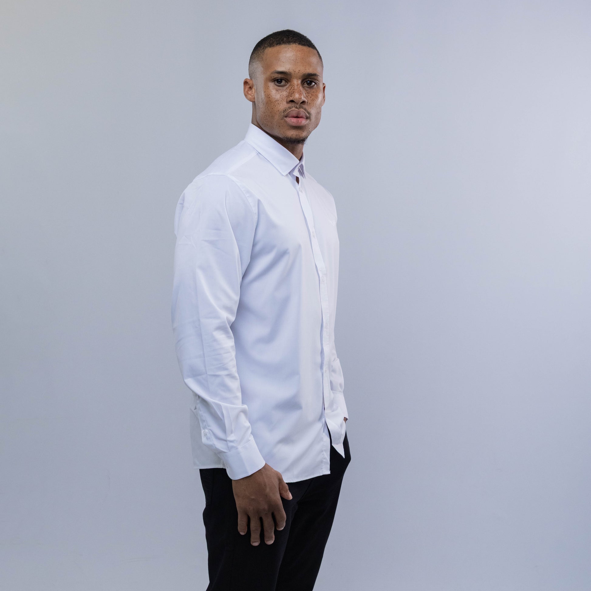 Bogart Wings Crest Dress Shirt