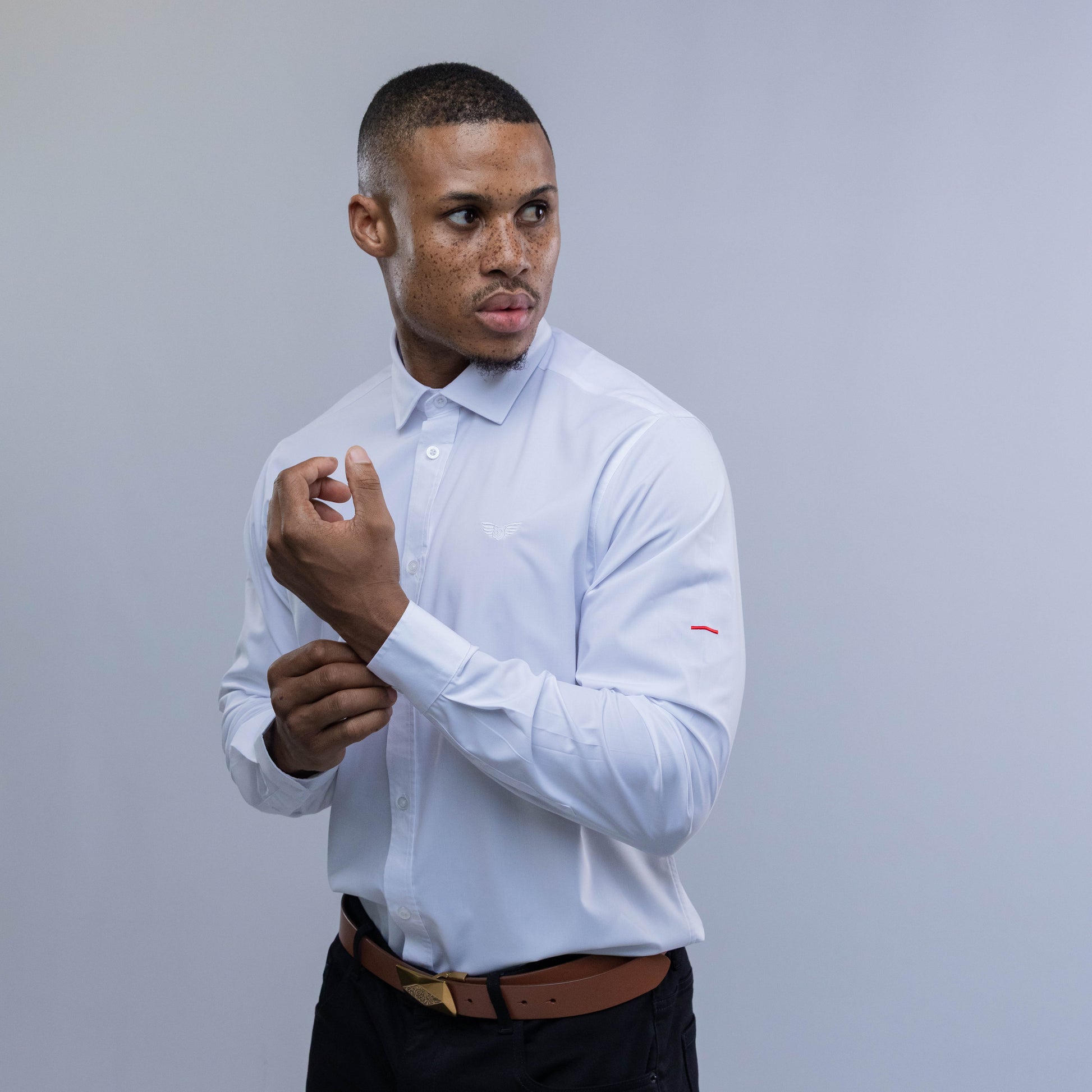 Bogart Wings Crest Dress Shirt