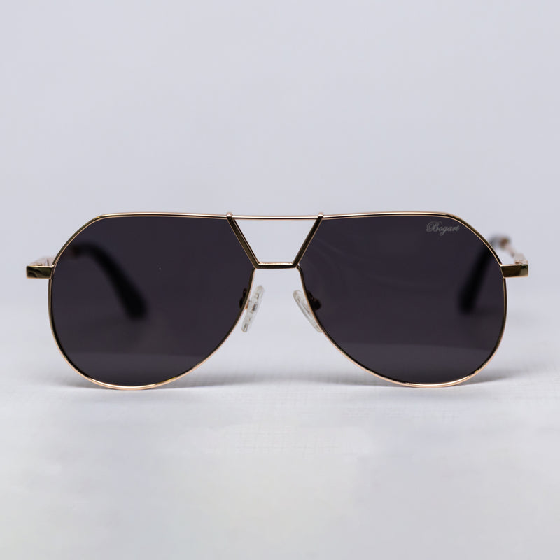 Bogart Gold Apex Aviator Sunglasses