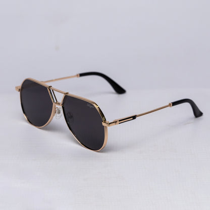 Bogart Gold Apex Aviator Sunglasses