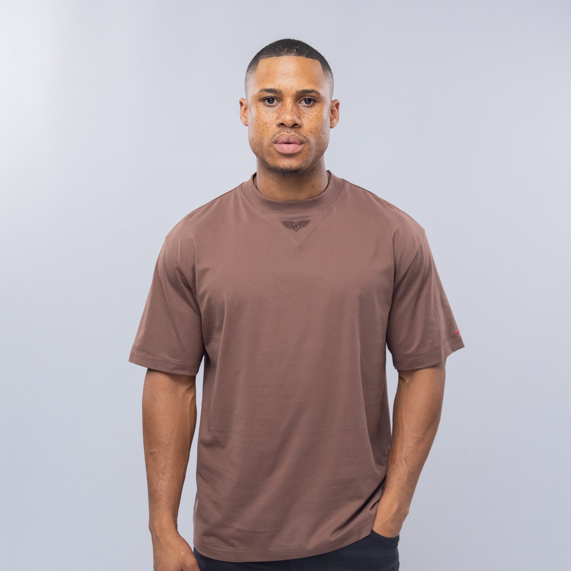 Bogart Oversized Wing Emblem Tee