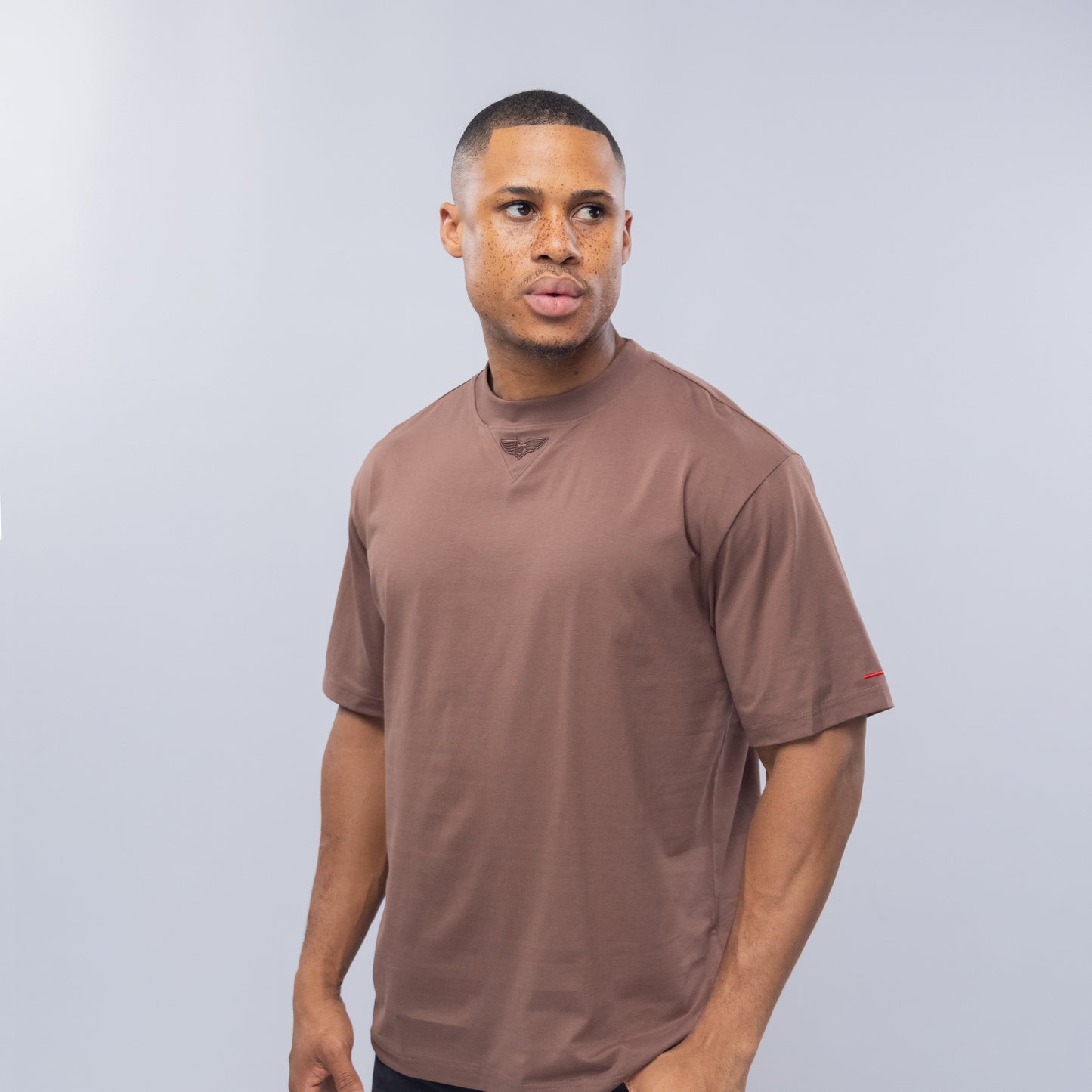 Bogart Oversized Wing Emblem Tee