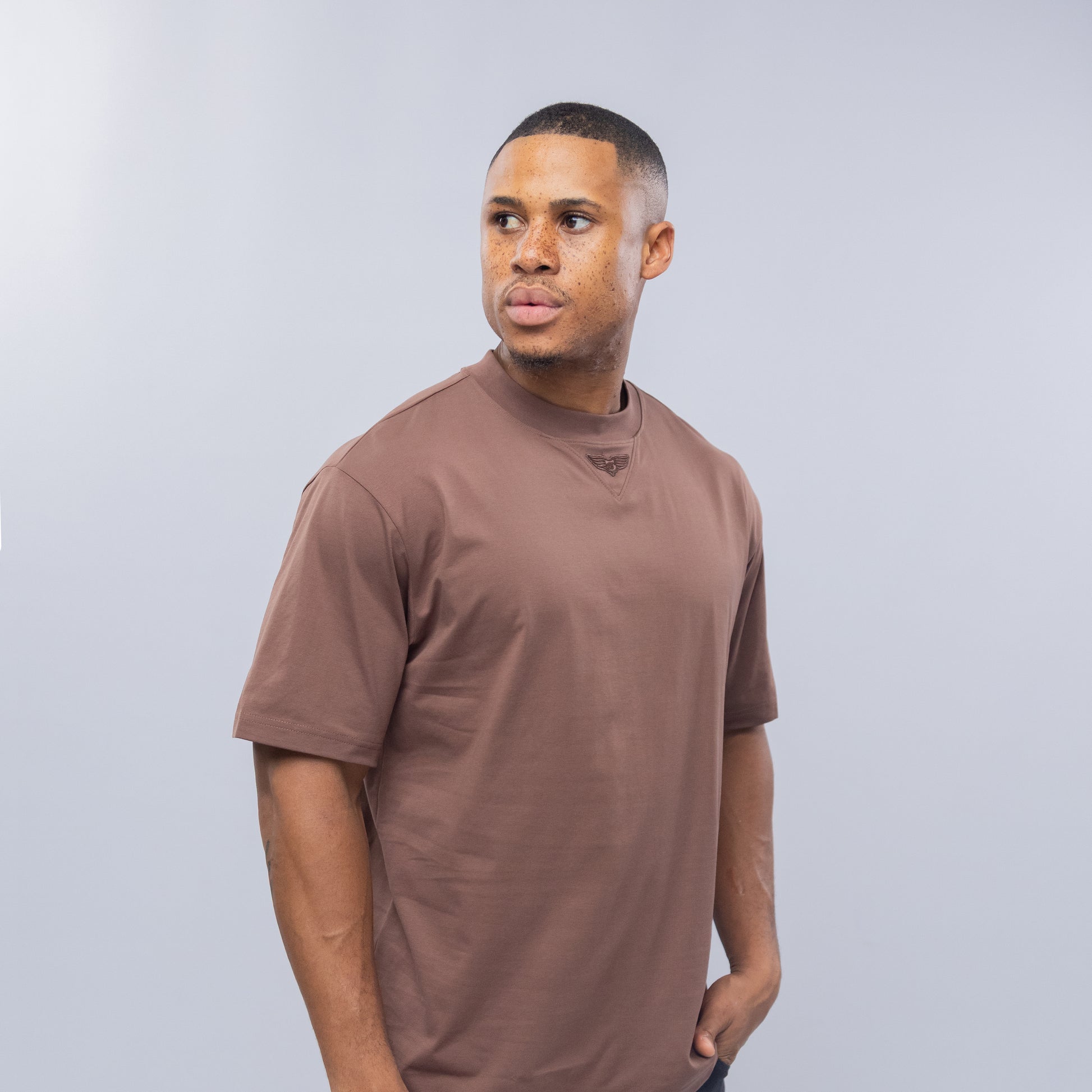 Bogart Oversized Wing Emblem Tee