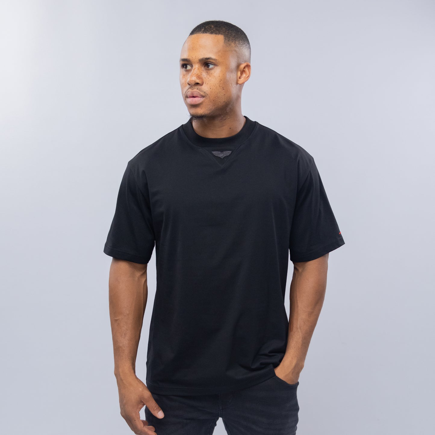 Bogart Oversized Wing Emblem Tee