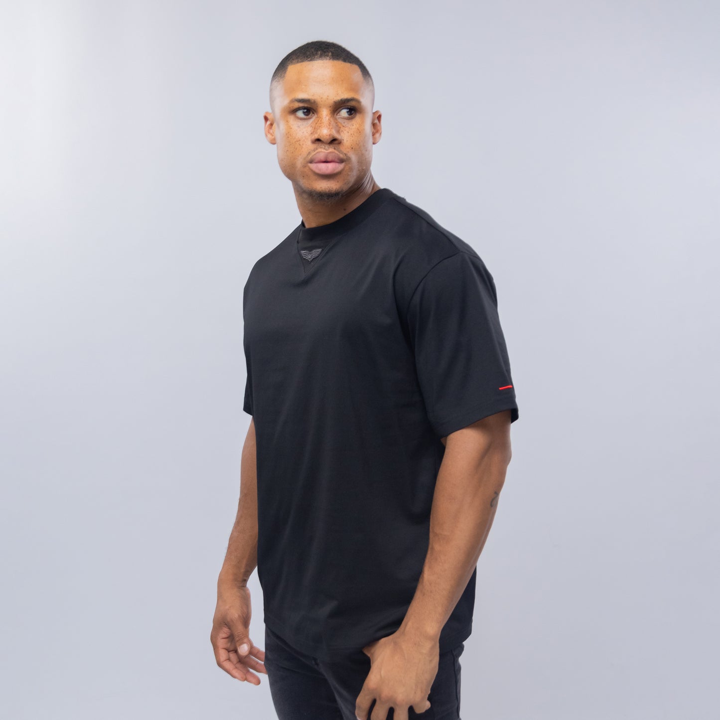 Bogart Oversized Wing Emblem Tee