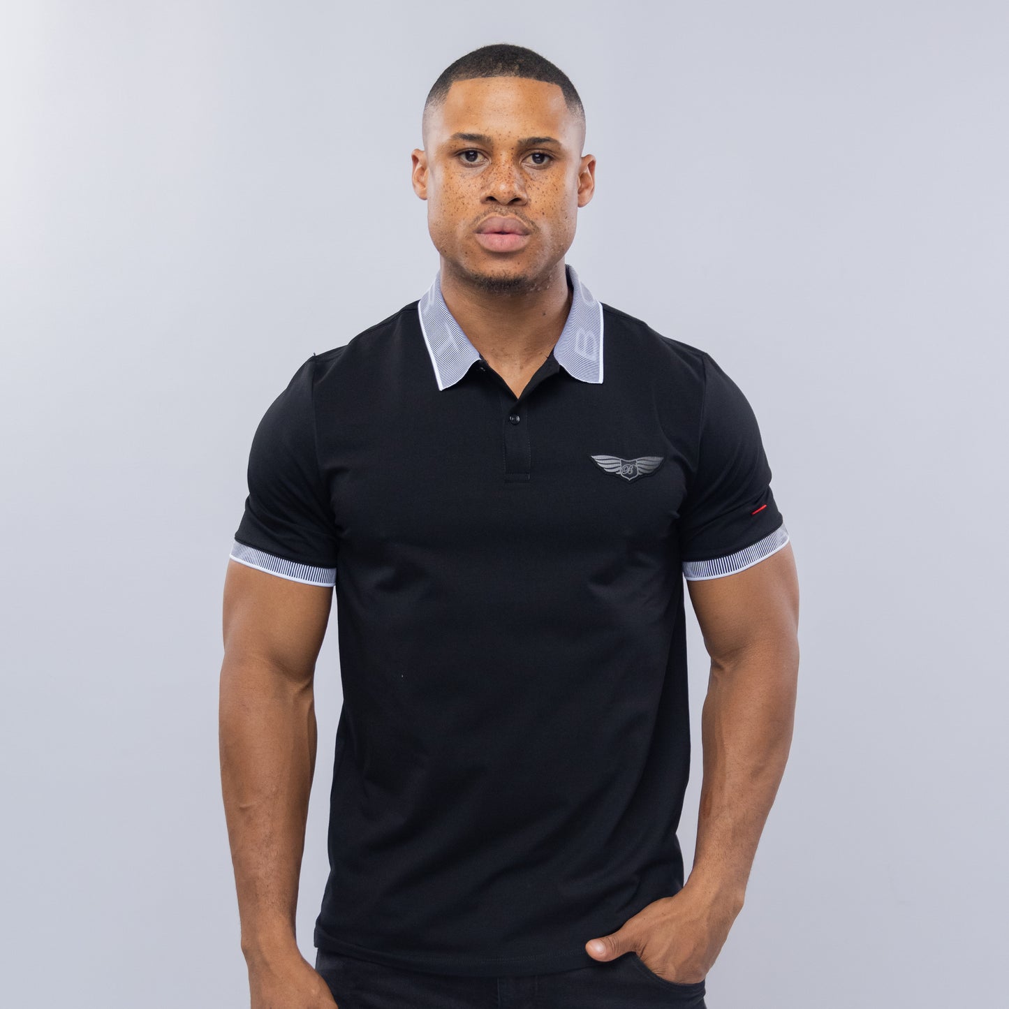 Bogart Aviation Contrast Polo