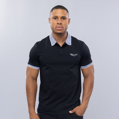 Bogart Aviation Contrast Polo
