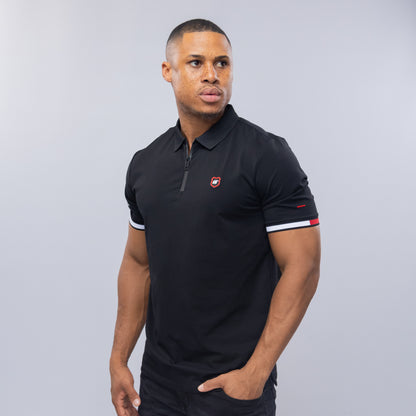 Bogart Heritage Stripe Cuff Polo