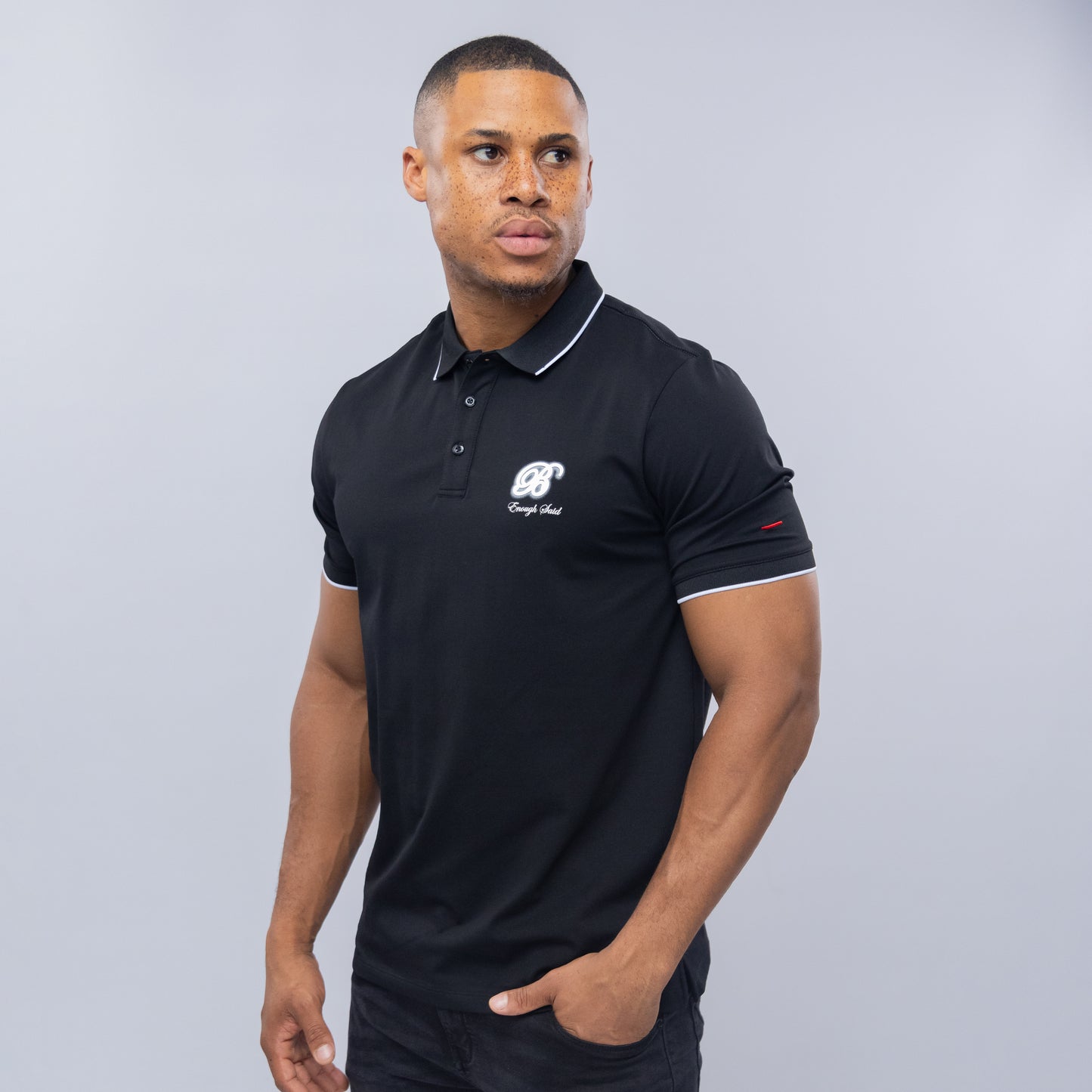 Bogart Enough Said Signature Polo