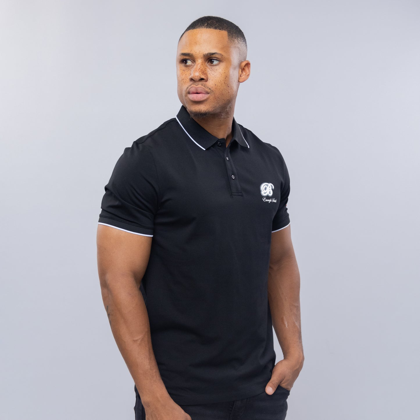 Bogart Enough Said Signature Polo