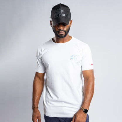 Shirt 1 - Bogart MAN Script Foundation Crew - White