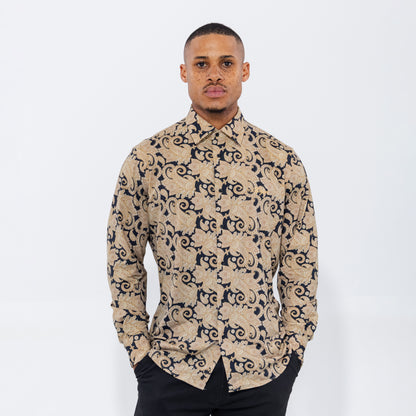 Bogart Gilded Paisley Shirt