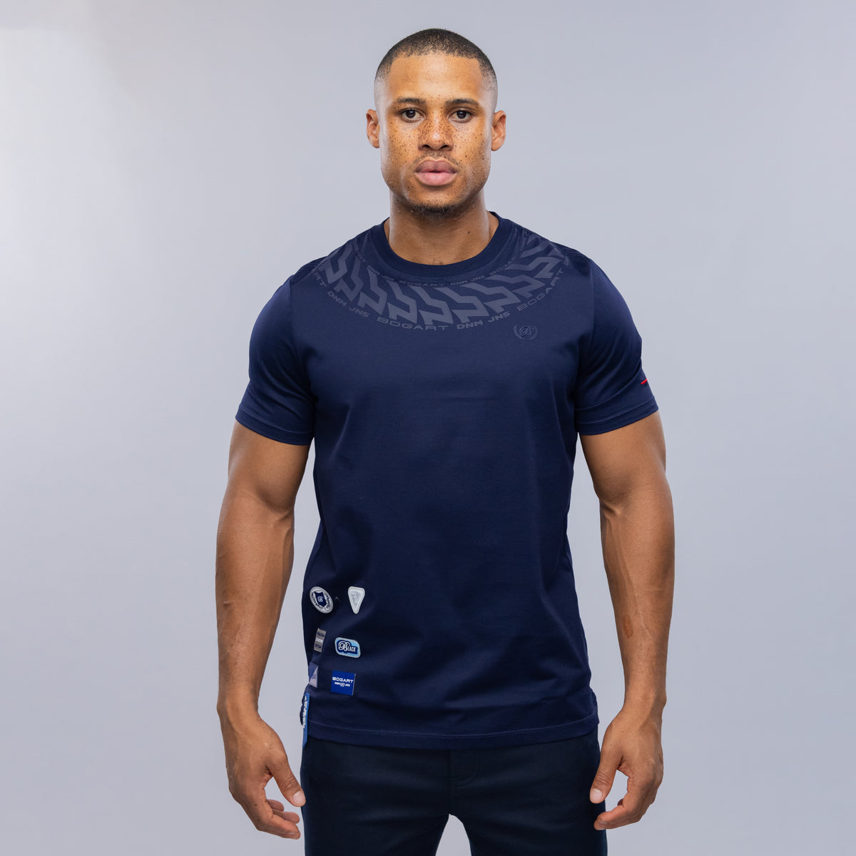 Bogart Aviator Badge Detail Tee