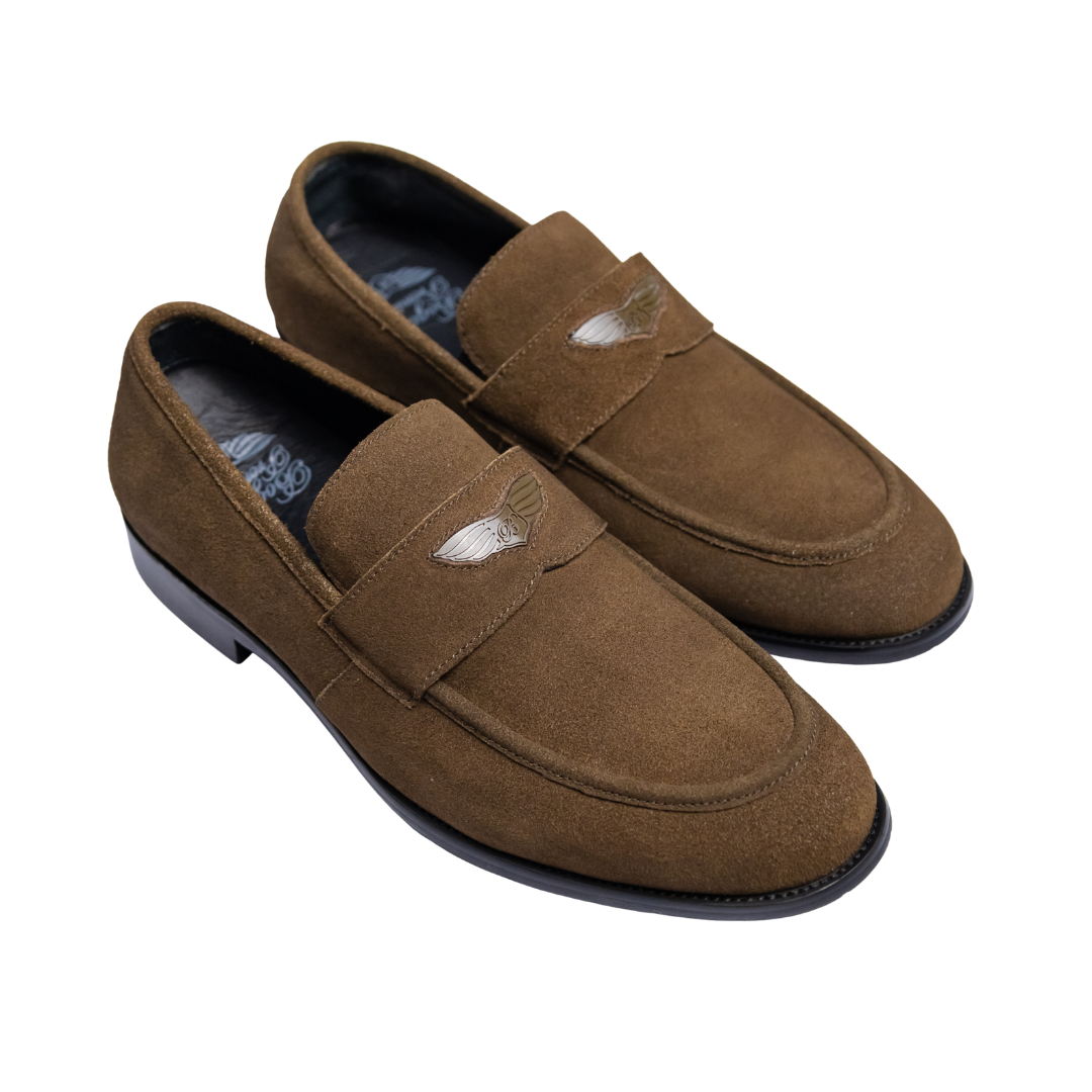Bogart MAN Suede Crest Loafers