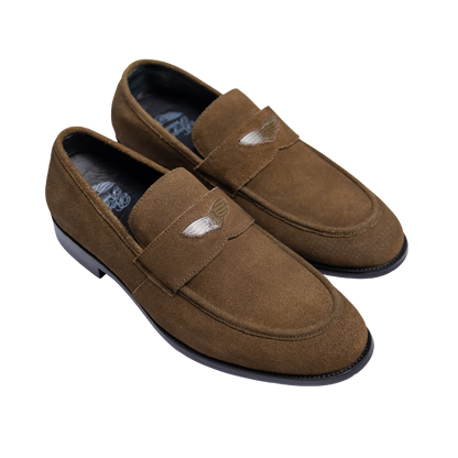 Bogart MAN Suede Crest Loafers