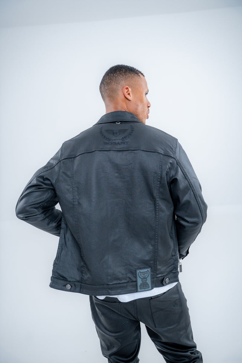 Bogart Coated Trucker Jacket