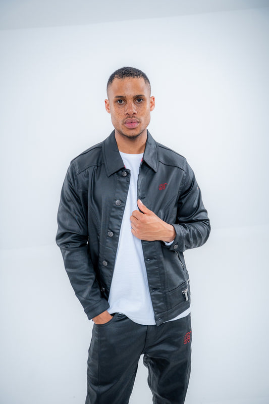 Bogart Coated Trucker Jacket