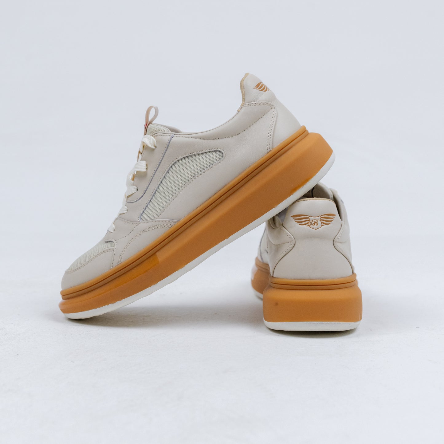 Bogart Winged Crest Gel-Sole Sneaker