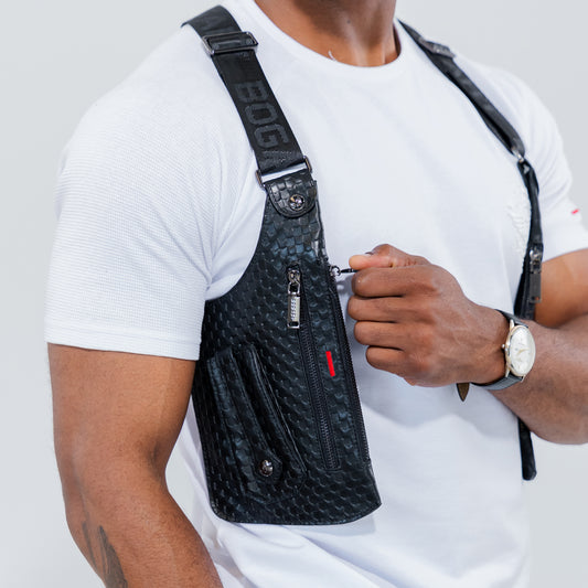 Bogart Quilted Diamond Sling Bag