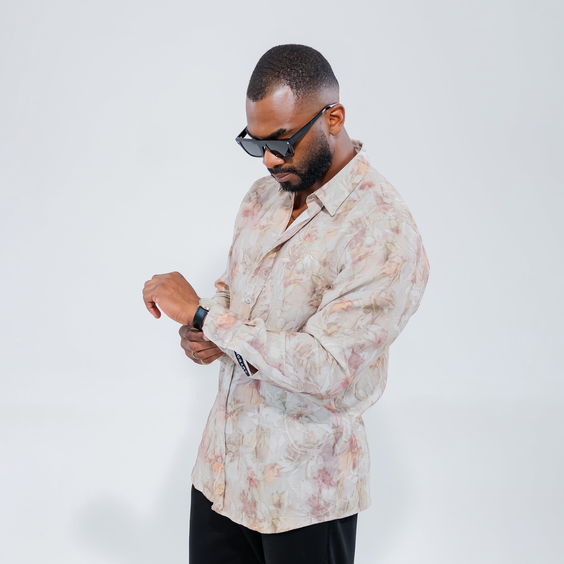 Bogart Botanical Floral Shirt
