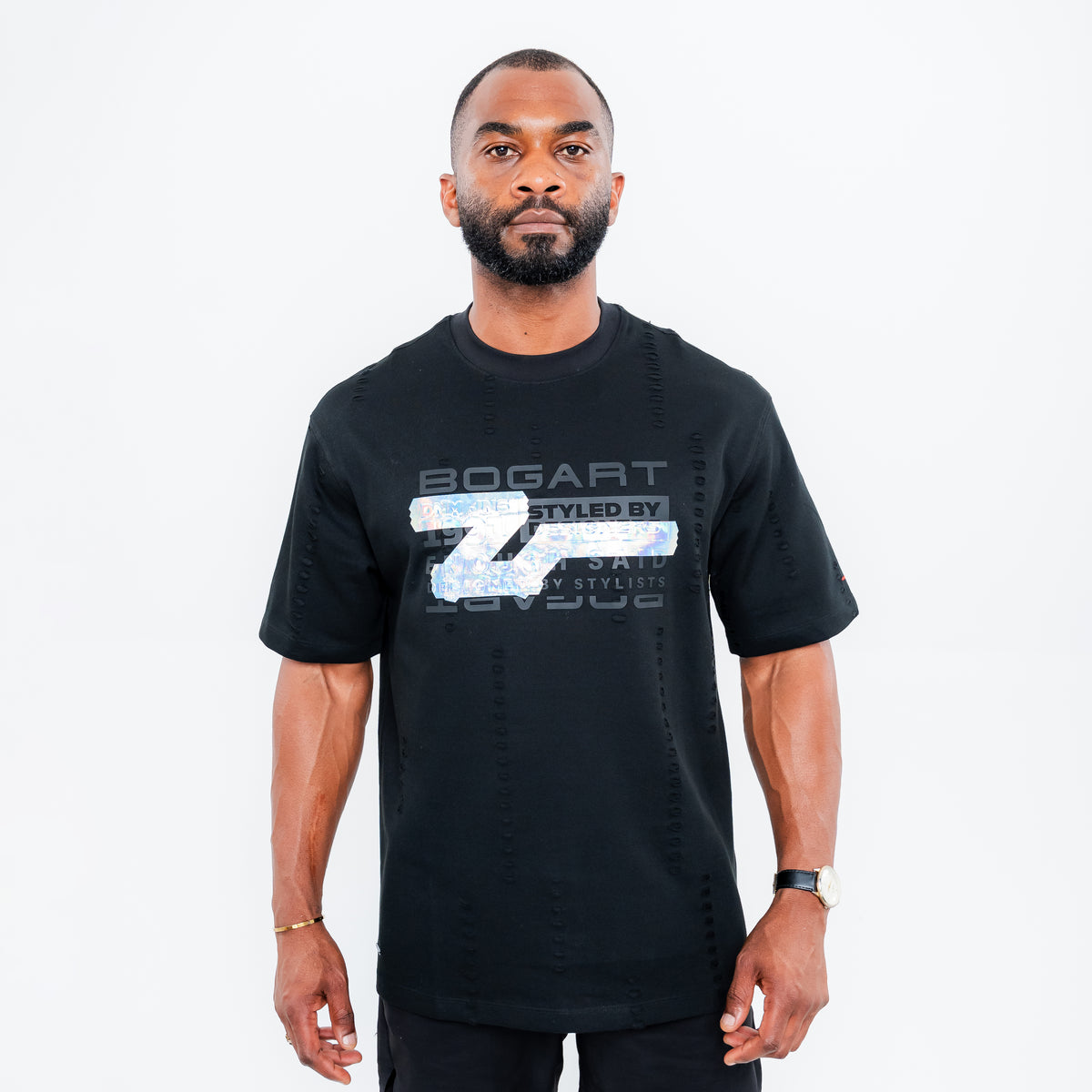 Bogart Foil Strike Oversized Tee