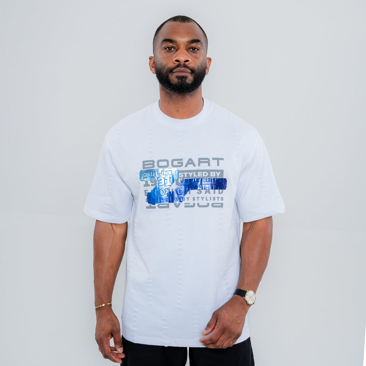 Bogart Foil Strike Oversized Tee