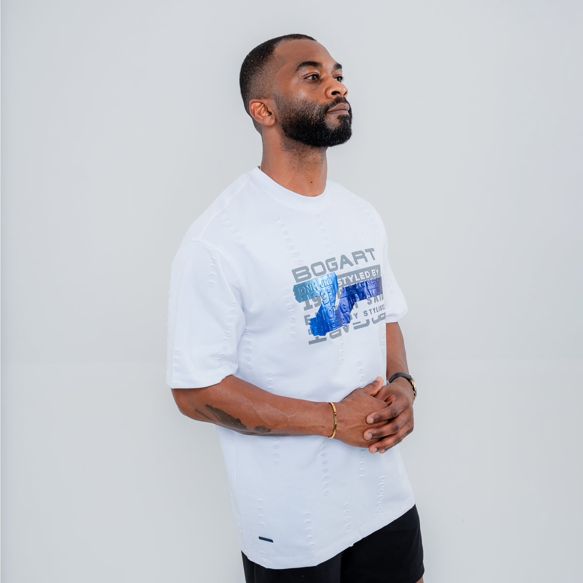 Bogart Foil Strike Oversized Tee