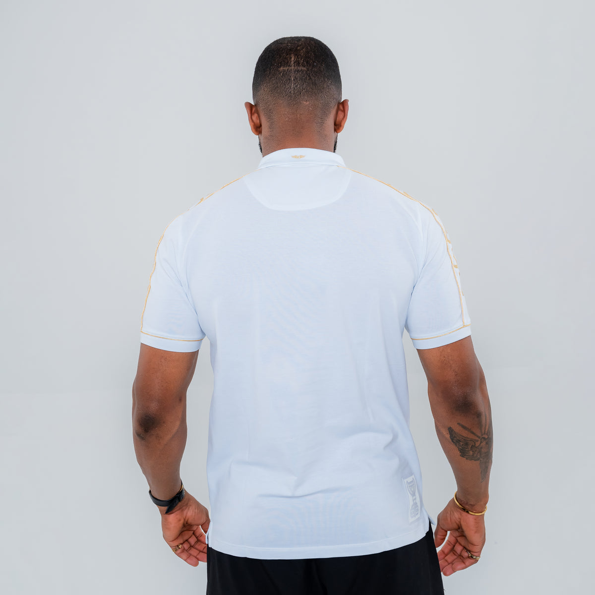 Bogart Gilded Line Zip Polo