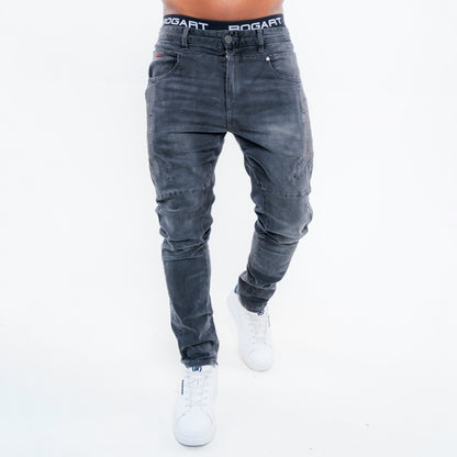 Bogart Graphite Moto Jeans